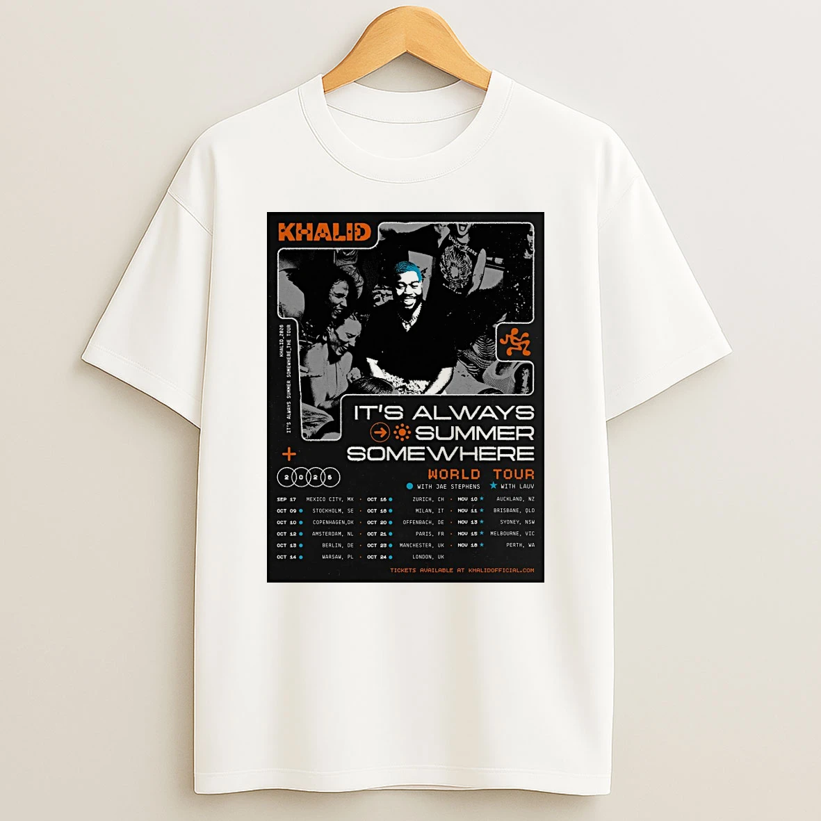 Khalids Its Always Summer Somewhere World Tour In 2026 Dates Shirts