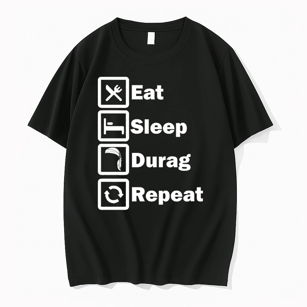 Kodee Travers Eat Sleep Durag Repeat Shirts