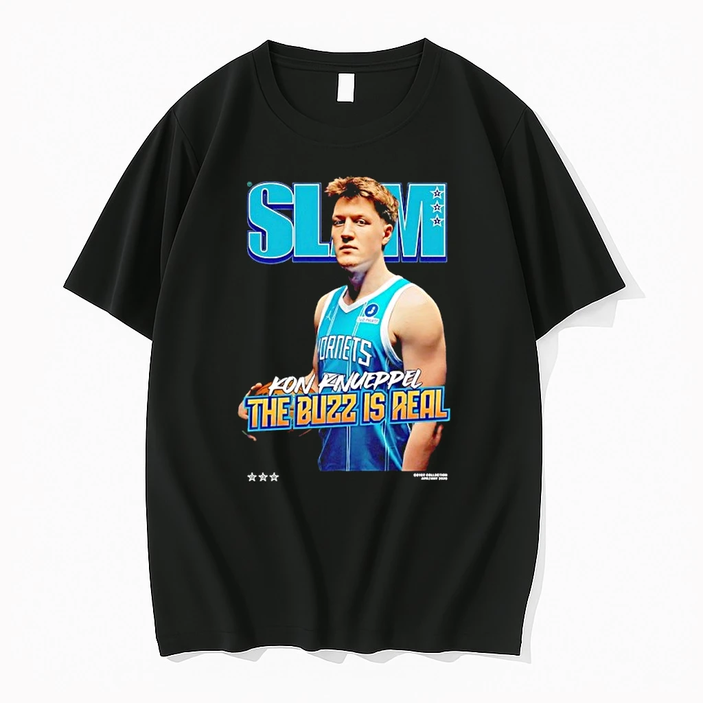 Kon Knueppel Charlotte Hornets The Buzz Is Real Slam Cover Shirts