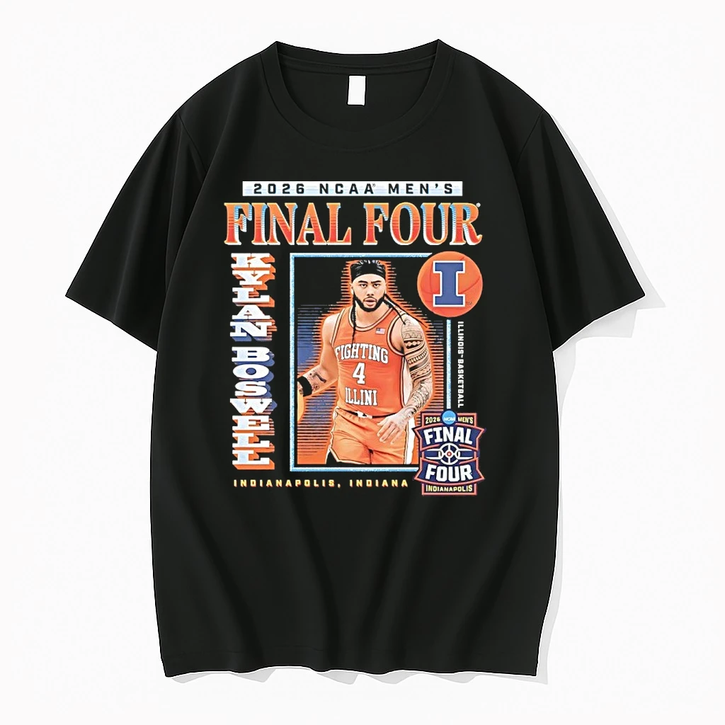 Kylan Boswell Illinois Fighting Illini 2026 Ncaa Final Four Shirts