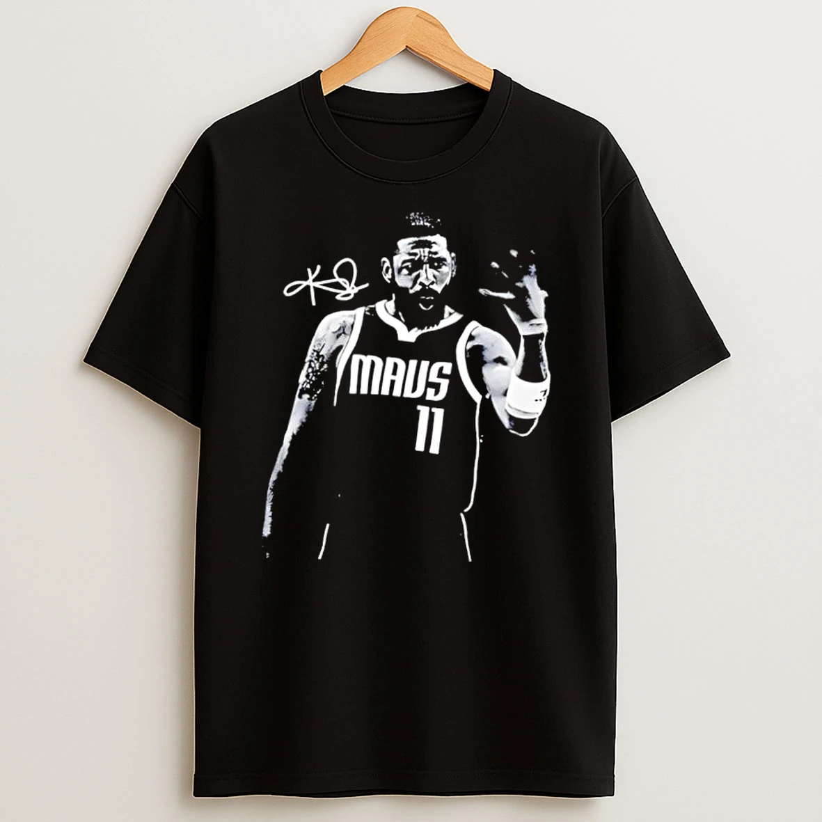 Kyrie Irving Maus 11 Dallas Mavericks Signature Graphic Shirts