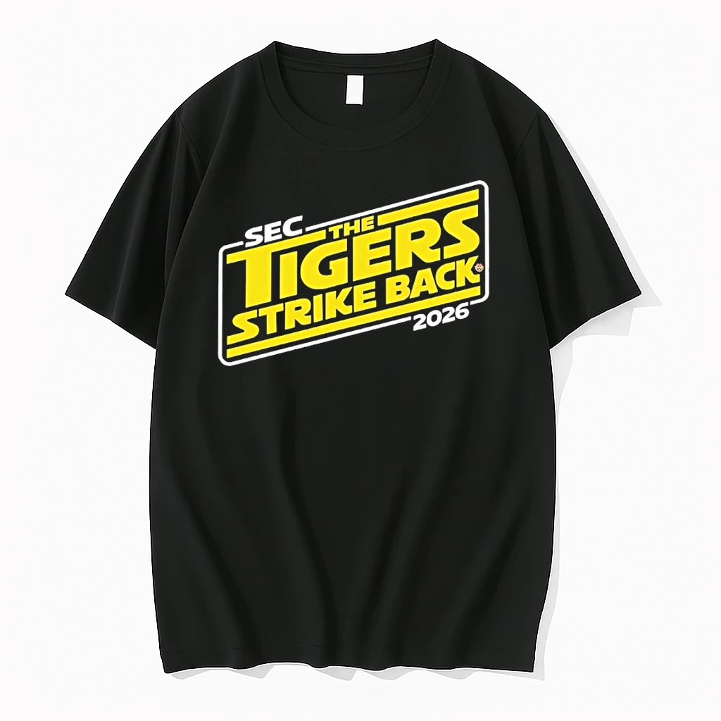Lsu Tigers Sec The Tigers Strike Back 2026 Logo Shirts