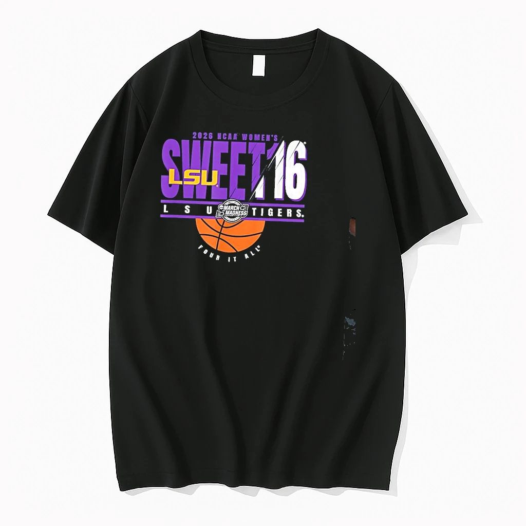 Lsu Tigers Sweet 16 2026 Ncaa Womens March Madness Shirts