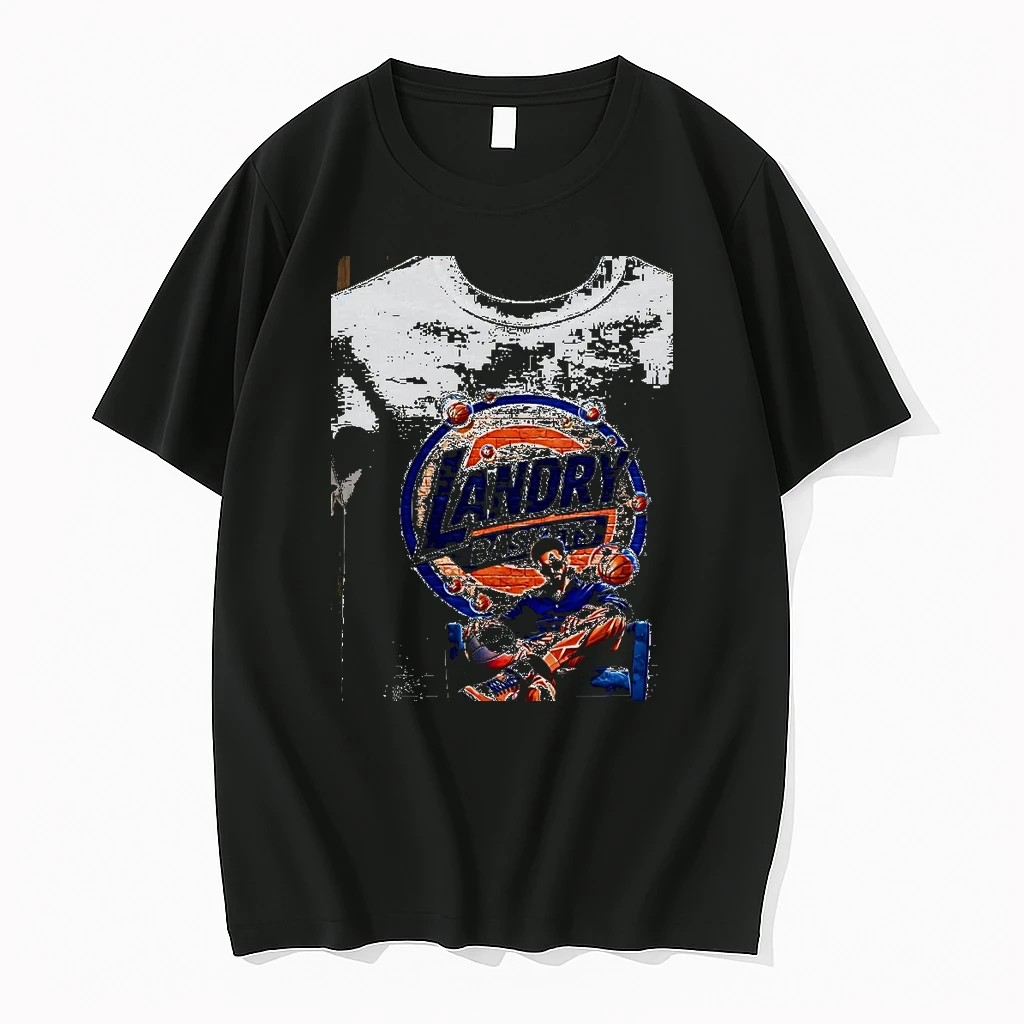 Landry Baskets Basketball Player Sitting In Chair Graphic Shirts