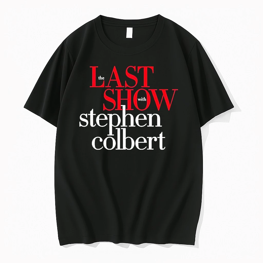 Last Show With The Stephen Colbert Letter Shirts