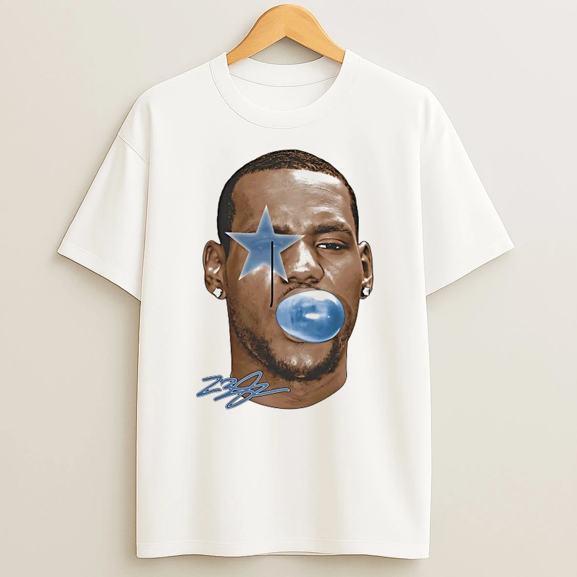 Lebron James Bubble Gum Shirts