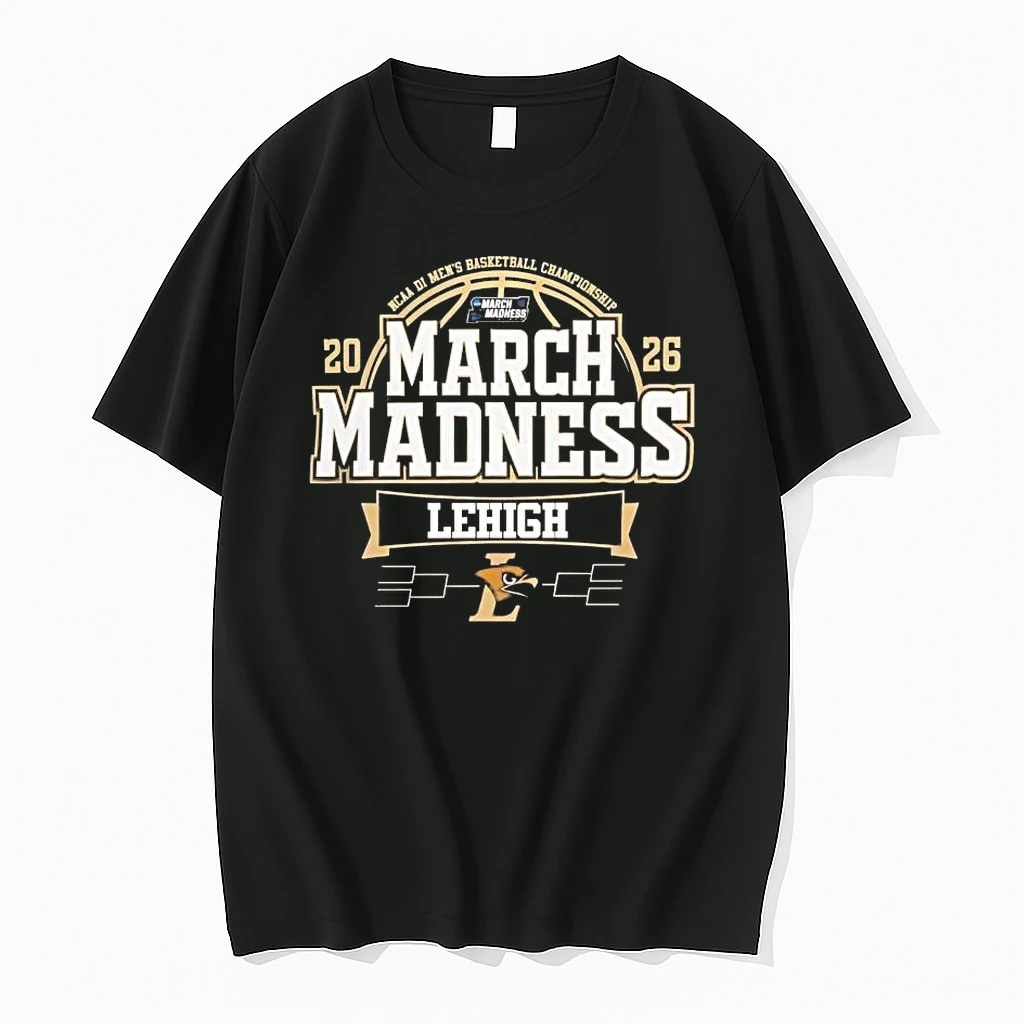 Lehigh Brown 2026 Ncaa Mens Basketball Championship March Madness Bound Tee Shirts