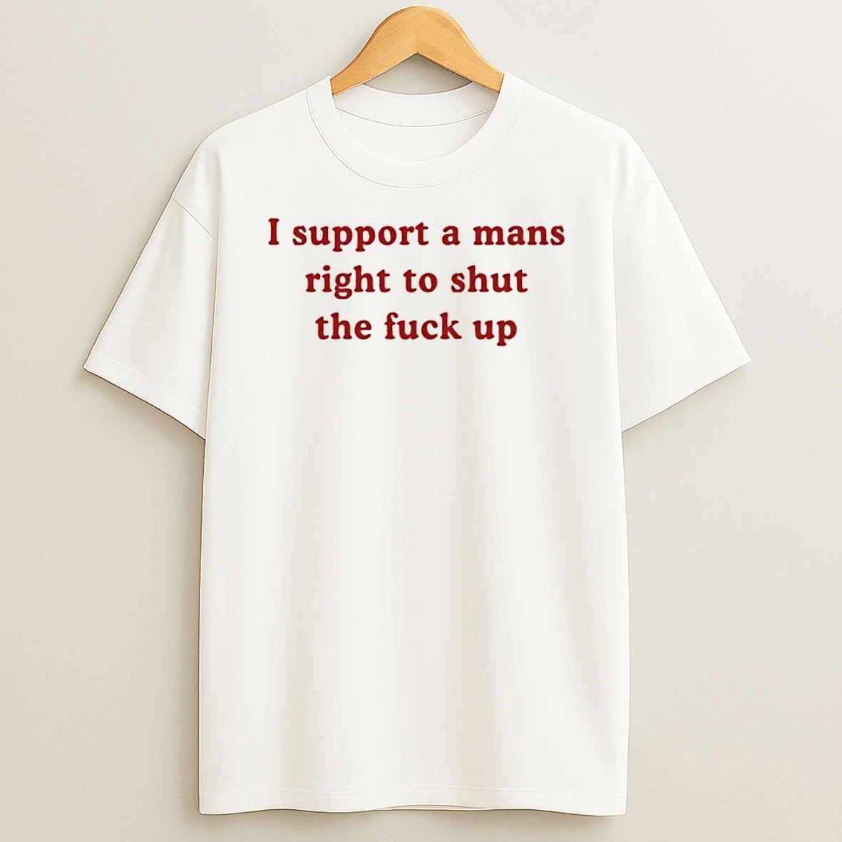 Lili Reinhart Wearing I Support A Mans Right To Shut Up Shirts