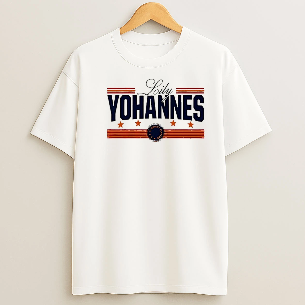 Lily Yohannes Uswnt Players Stars And Stripes Graphic Shirts