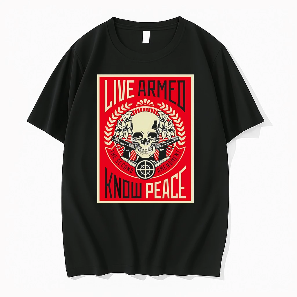 Live Armed Know Peace Shirts