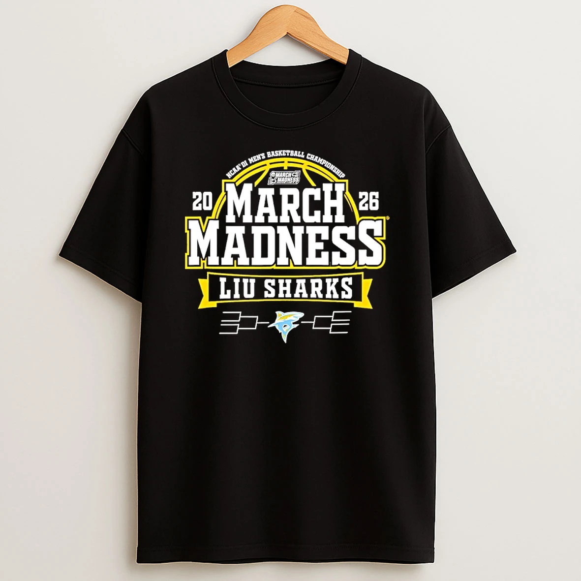 Long Island Sharks March Madness 2026 Ncaa D1 Mens Basketball Shirts