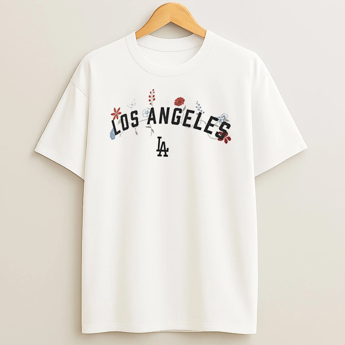 Los Angeles Dodgers Elevated Botanical Shirts