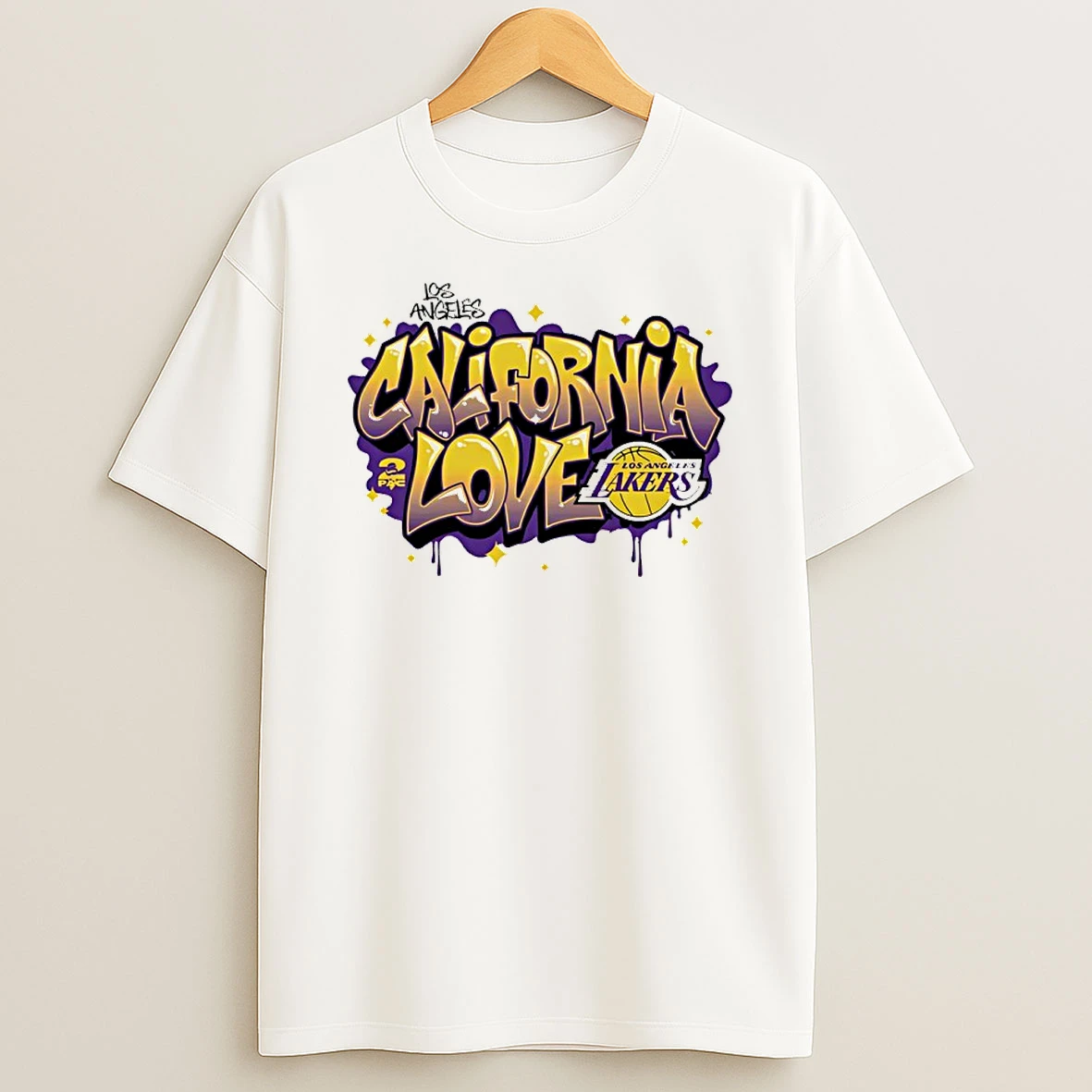 Los Angeles Lakers California Love Logo Shirts
