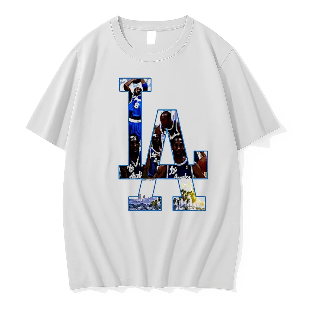 Los Angeles Lakers Kobe Bryant Blue Jersey La Shirts