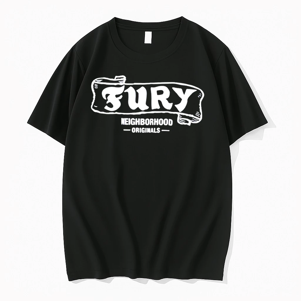 Louis Wearing Neighborhood Fury Shirts