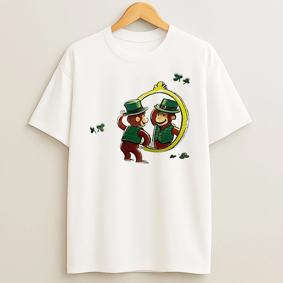 Lucky Monkey St Patricks Day Shirts