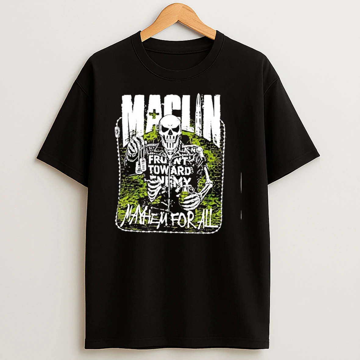 Maclin Front Toward Enemy Mayhem For All Shirts