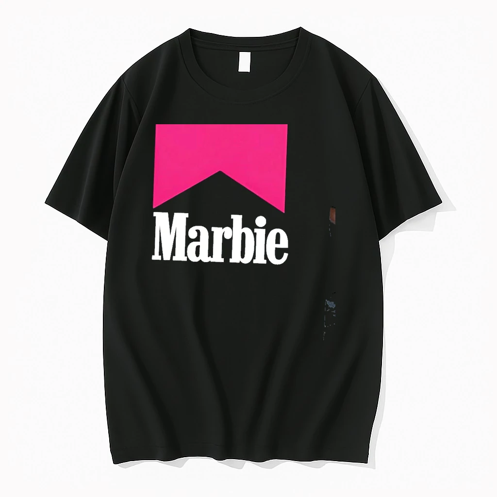 Marbie Bright Pink Chevron Shape Shirts