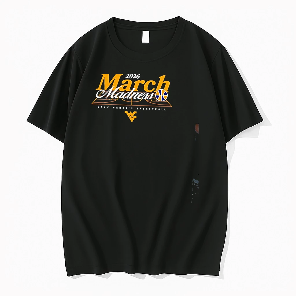 March Madness West Virginia Mountaineers 2026 Ncaa Womens Basketball Shirts