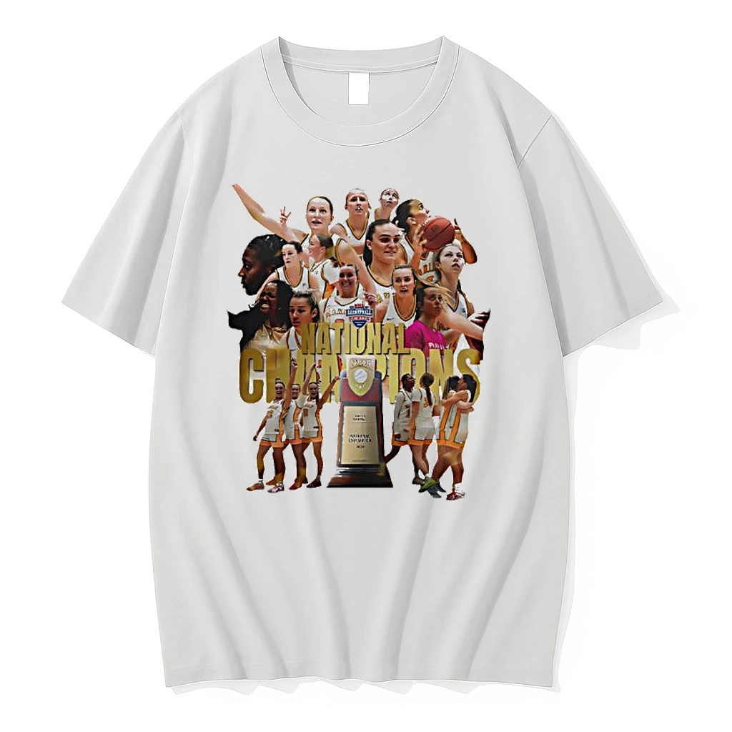 Marian Knights 2026 Womens Basketball National Champions Trophy Shirts