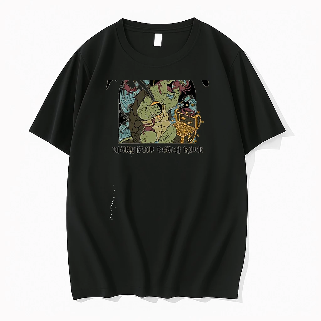 Marland Beach Rock Ballyhoo Turtle Shirts
