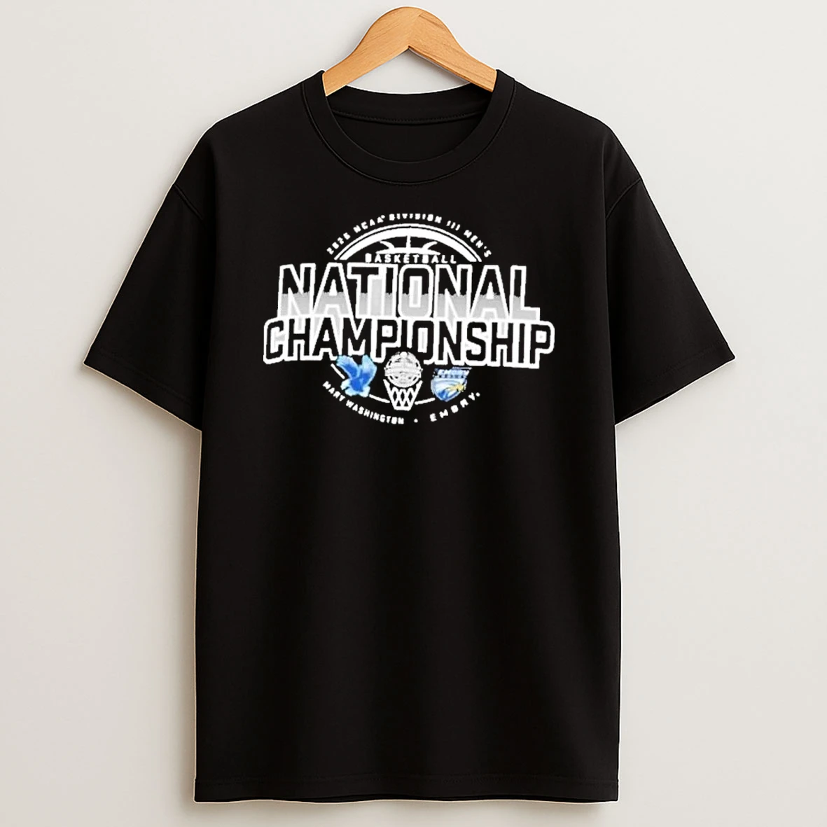 Mary Washington Vs Emory April 5 2026 Ncaa Division Iii Mens Basketball National Championship Matchup Shirts