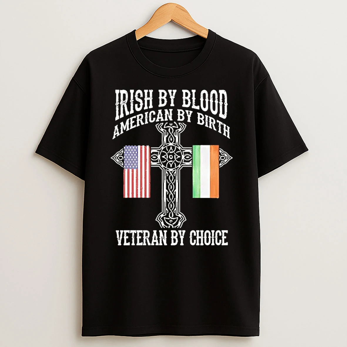 Maturelion St Patricks Irish By Blood Veteran By Choice Veteran Shirts