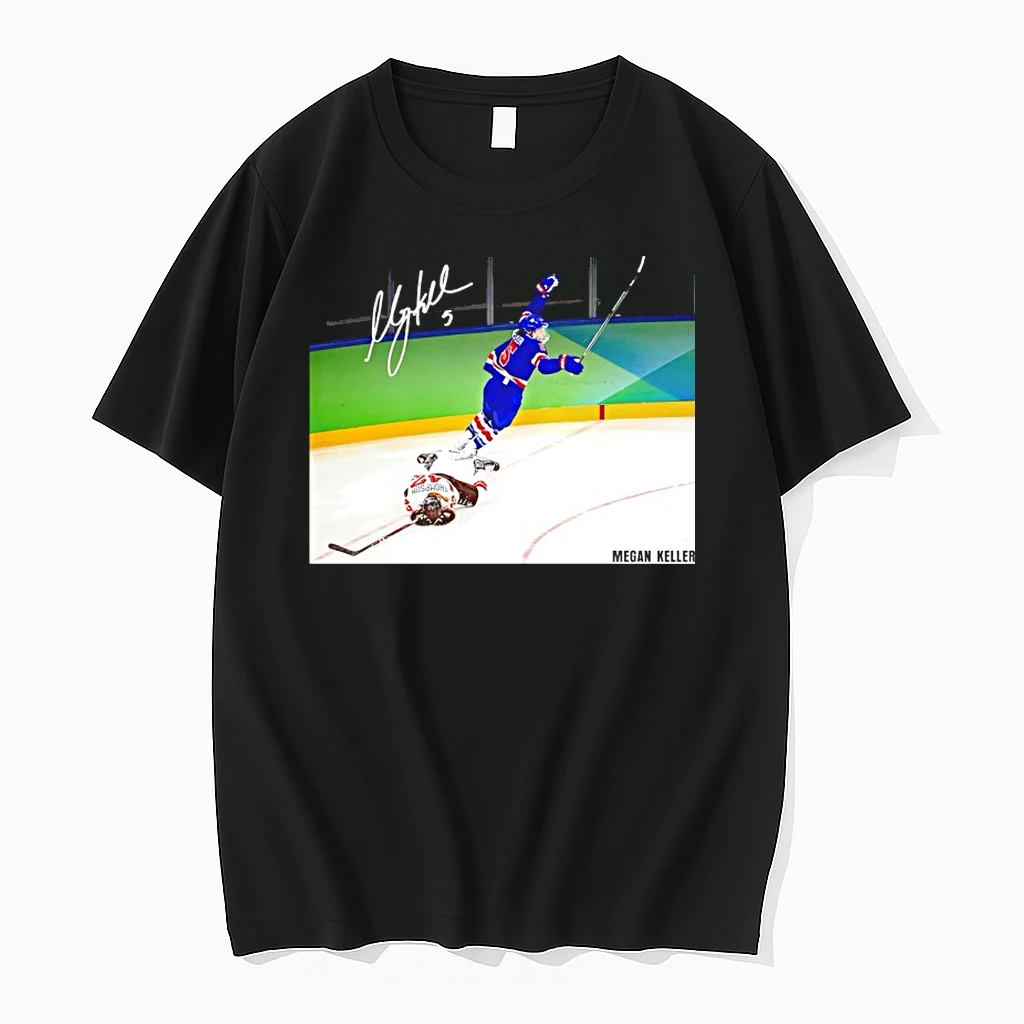 Megan Keller Team Usa 2026 Winter Olympics Gold Medal Autographed Shirts
