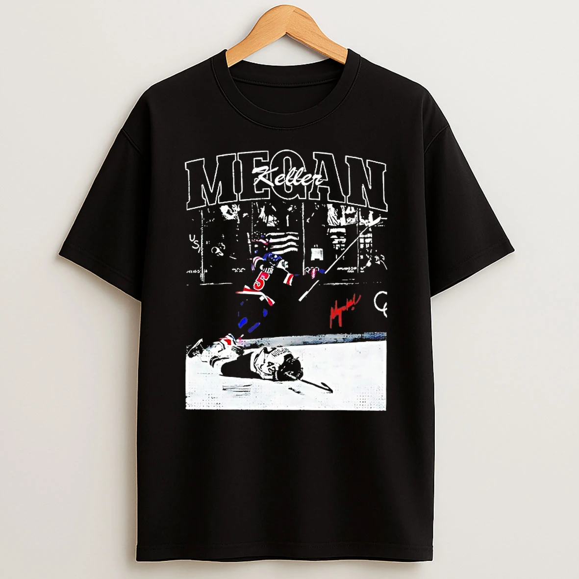Megan Keller Usa Champion Hockey Vintage Shirts
