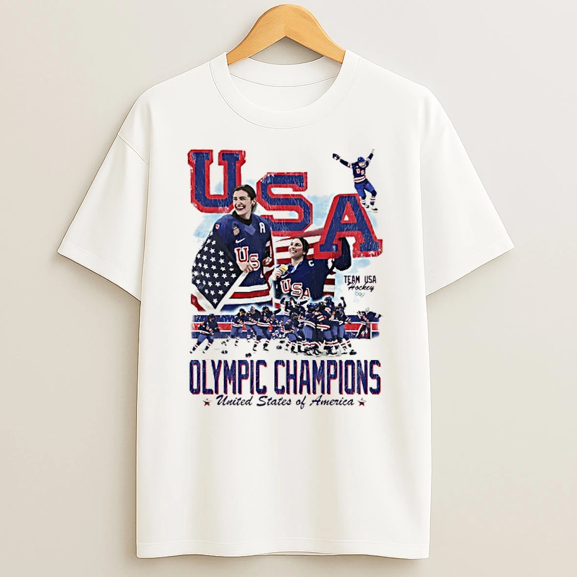 Megan Keller Ice Hockey 2026 Oplympic Champions United States Of America Shirts
