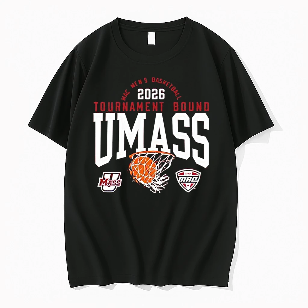 Mens Massachusetts Minutemen Maroon Summit Sportswear Mac 2026 Mbb Tournament Bound Shirts