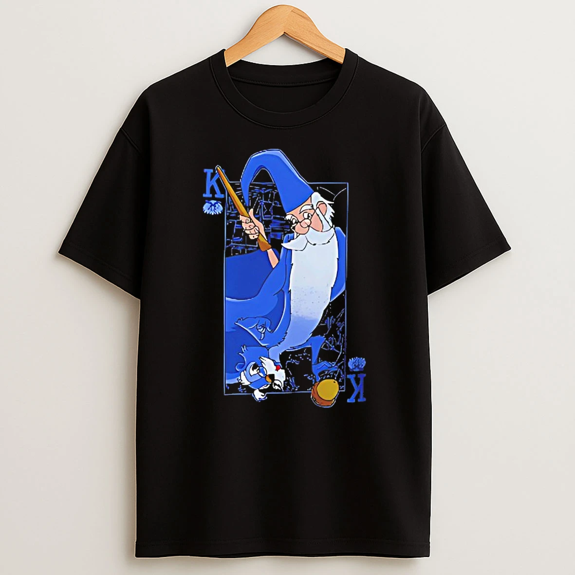 Merlin The Sword In The Stone Higitus Figitus Playing Card Shirts