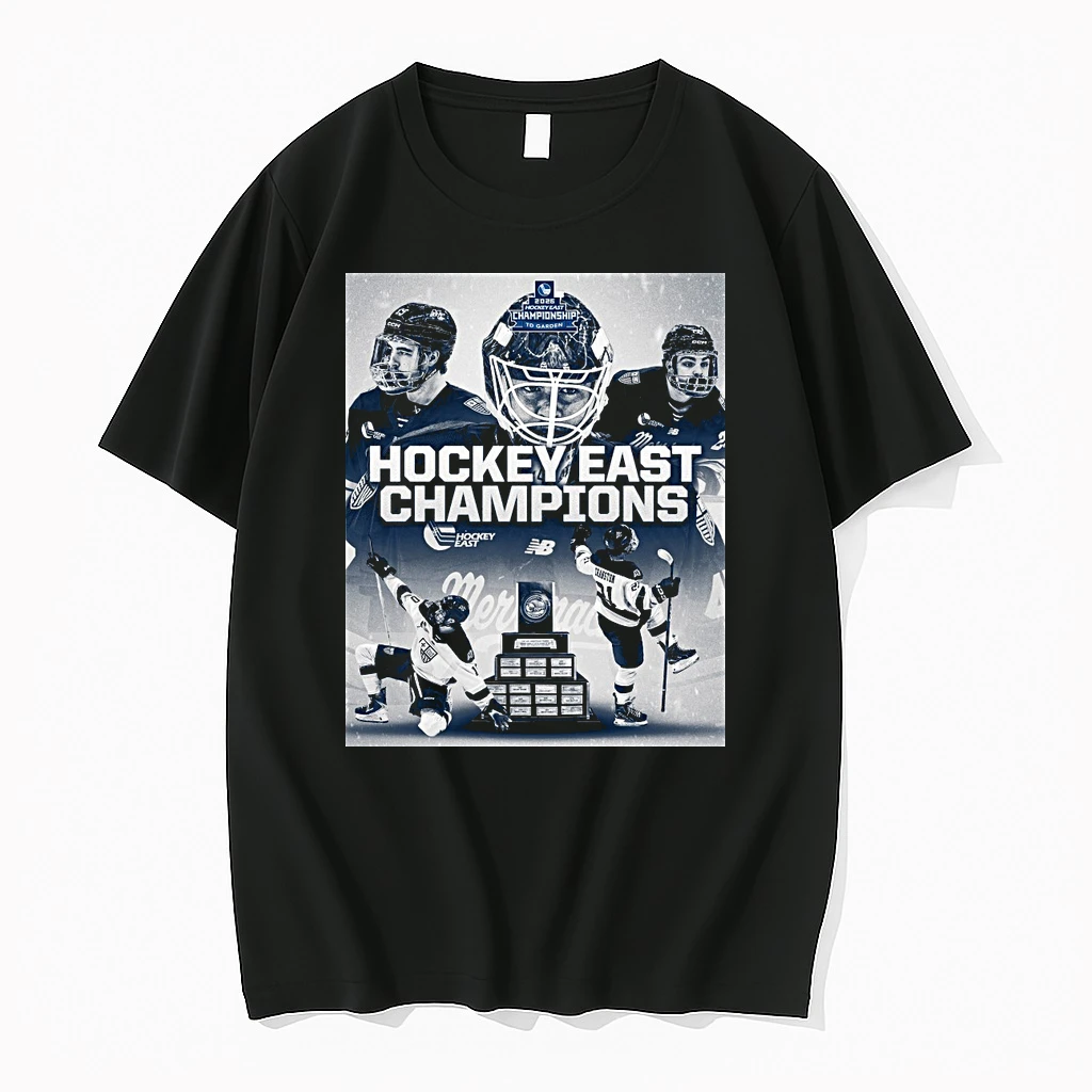 Merrimack Mens Ice Hockey East Champions 2026 Shirts