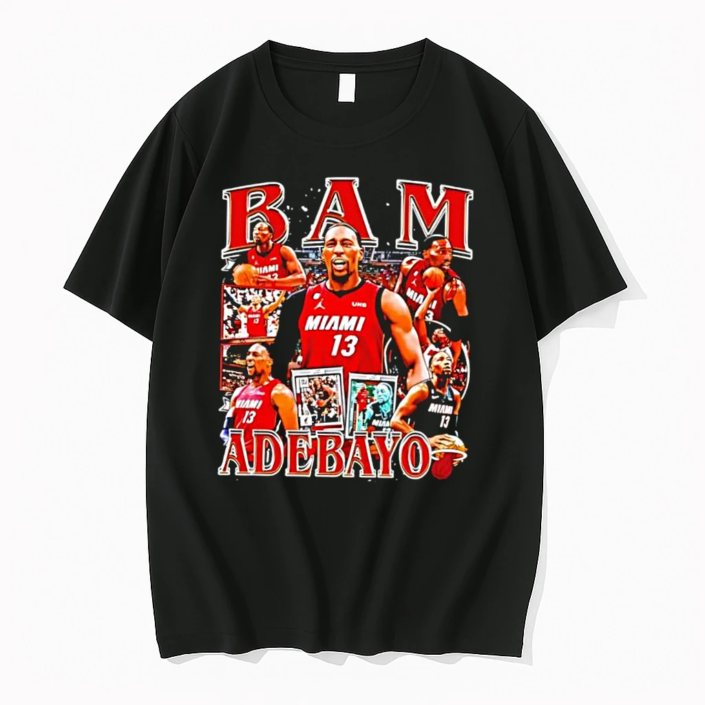 Miami Heat Bam Adebayo 13 Basketball Player Shirts