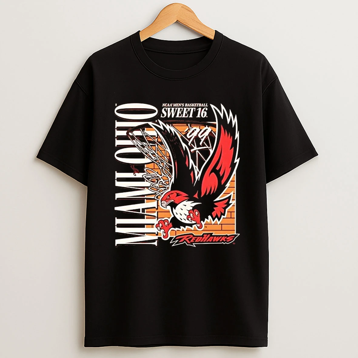 Miami Redhawks 1999 Sweet Sixteen Ncaa Mens Basketball Shirts