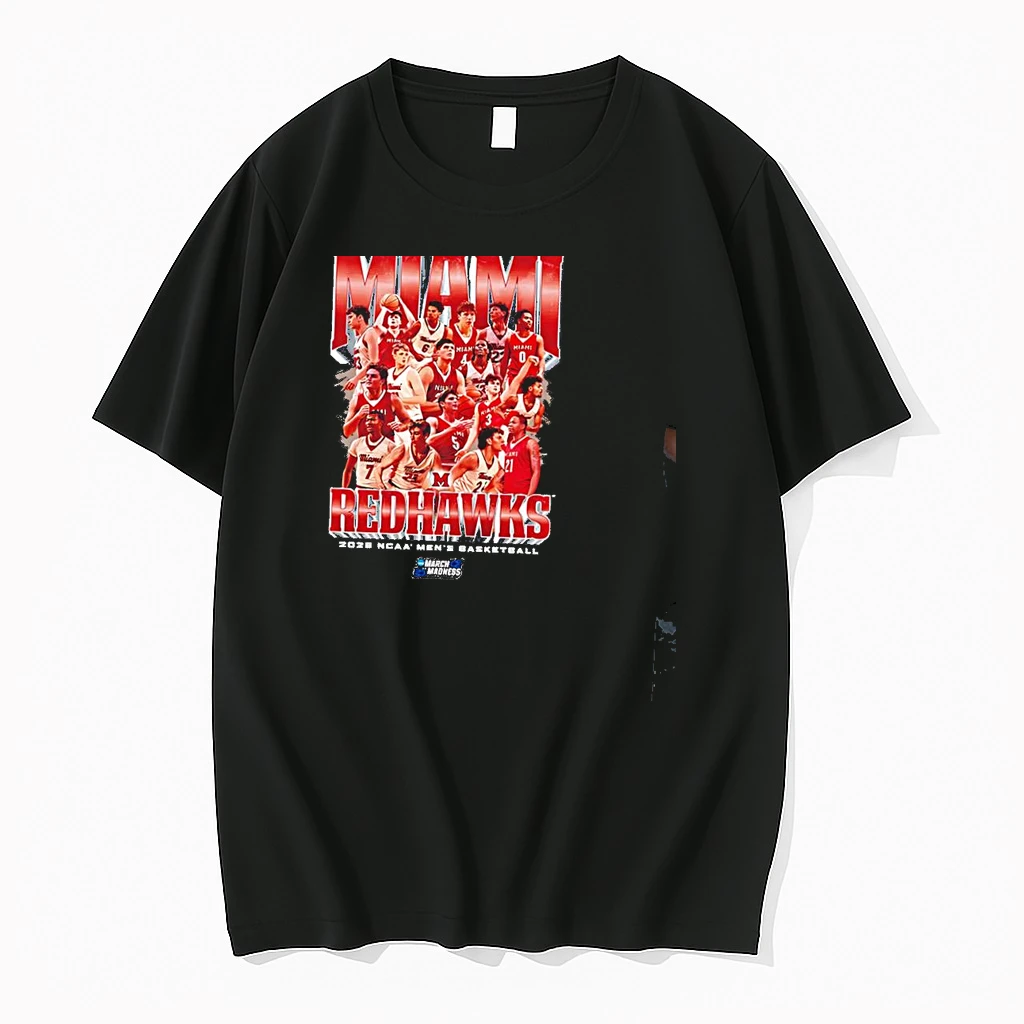 Miami Redhawks 2026 Ncaa March Madness Mens Basketball Team Shirts