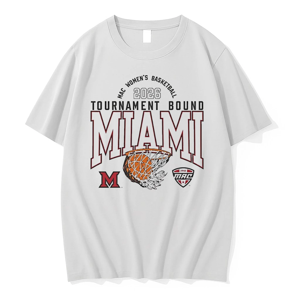 Miami University Womens Basketball 2026 Mid American Conference Tournament Bound Shirts