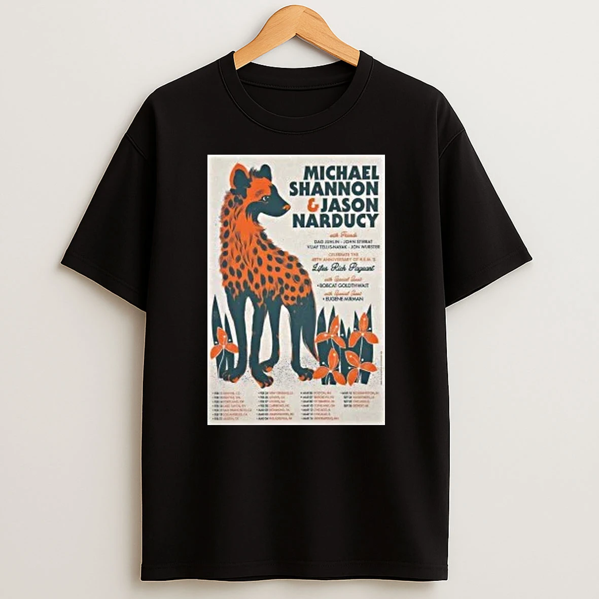 Michael Shannon Jason Narducy And Friends Lifes Tour 2026 Shirts