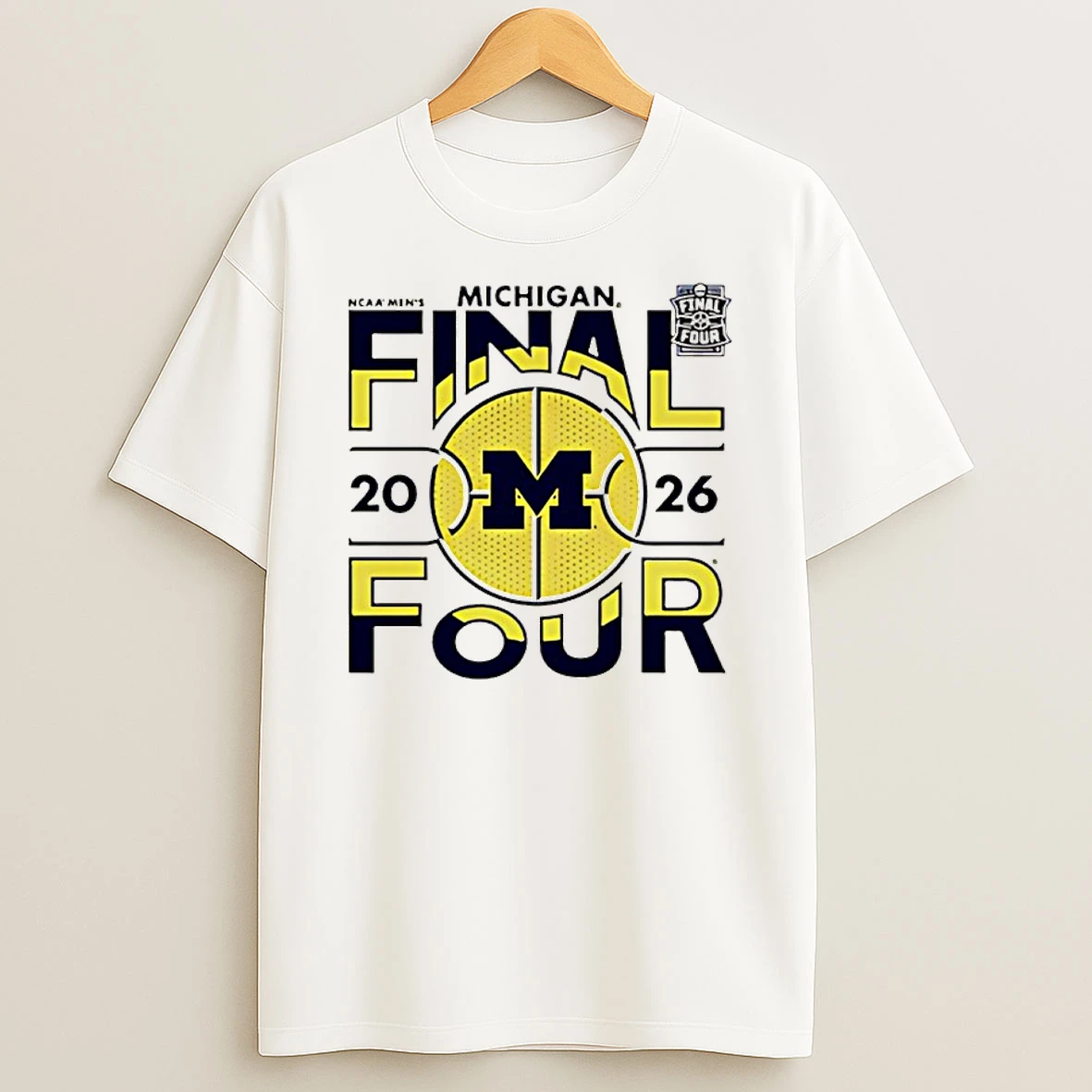 Michigan Final Four 026 Mens Basketball Shirts