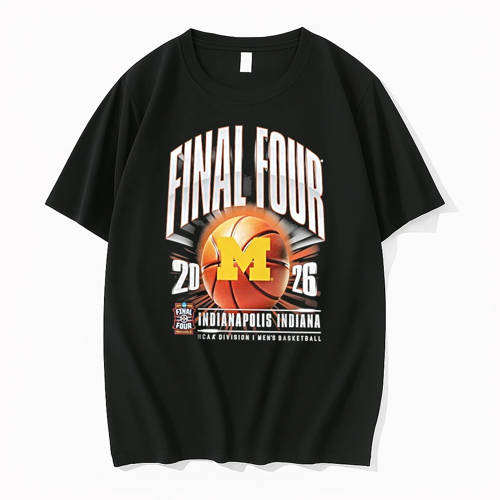 Michigan Mens Basketball 2026 Ncaa Division I March Madness Final Four Shirts