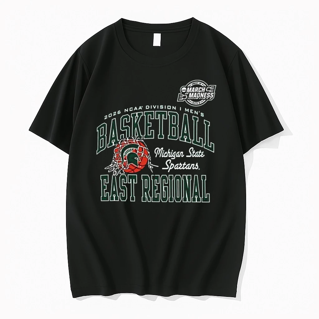 Michigan State Spartans 2026 Ncaa Di Mens Basketball Sweet 16 East Regional Shirts