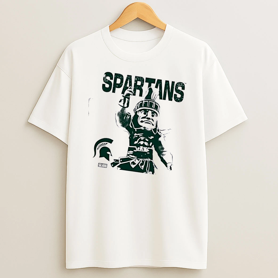 Michigan State Spartans Mascot Mode Shirts