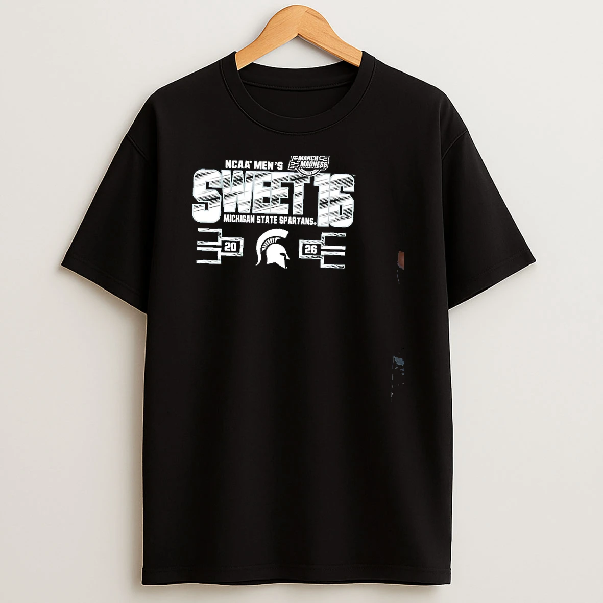 Michigan State Spartans Sweet 16 2026 Ncaa Mens March Madness Shirts