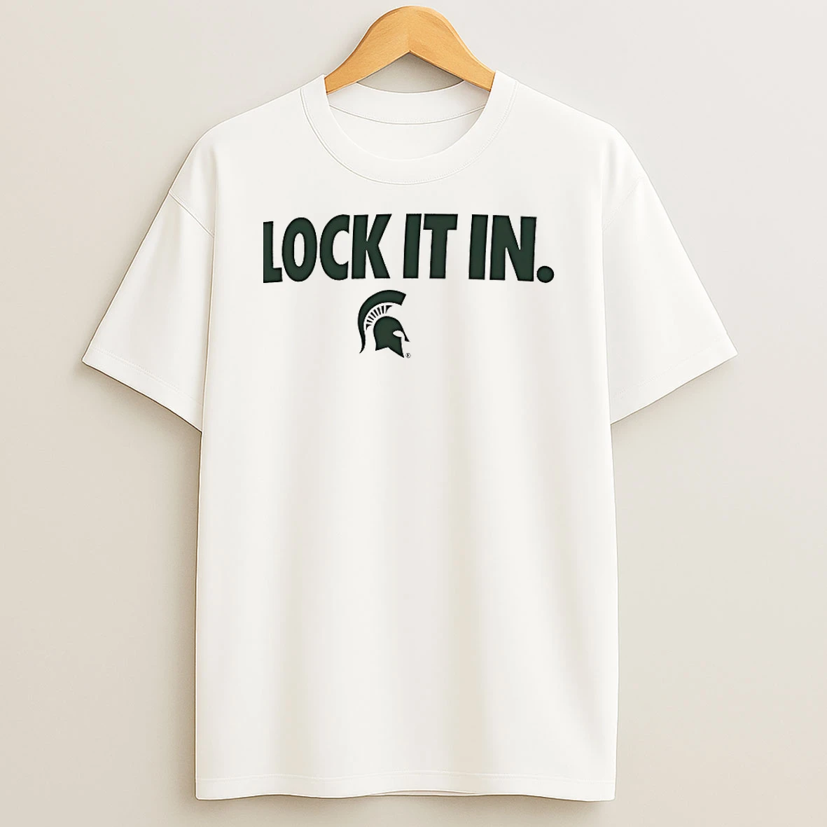 Michigan State Spartans Lock It In 2026 Shirts
