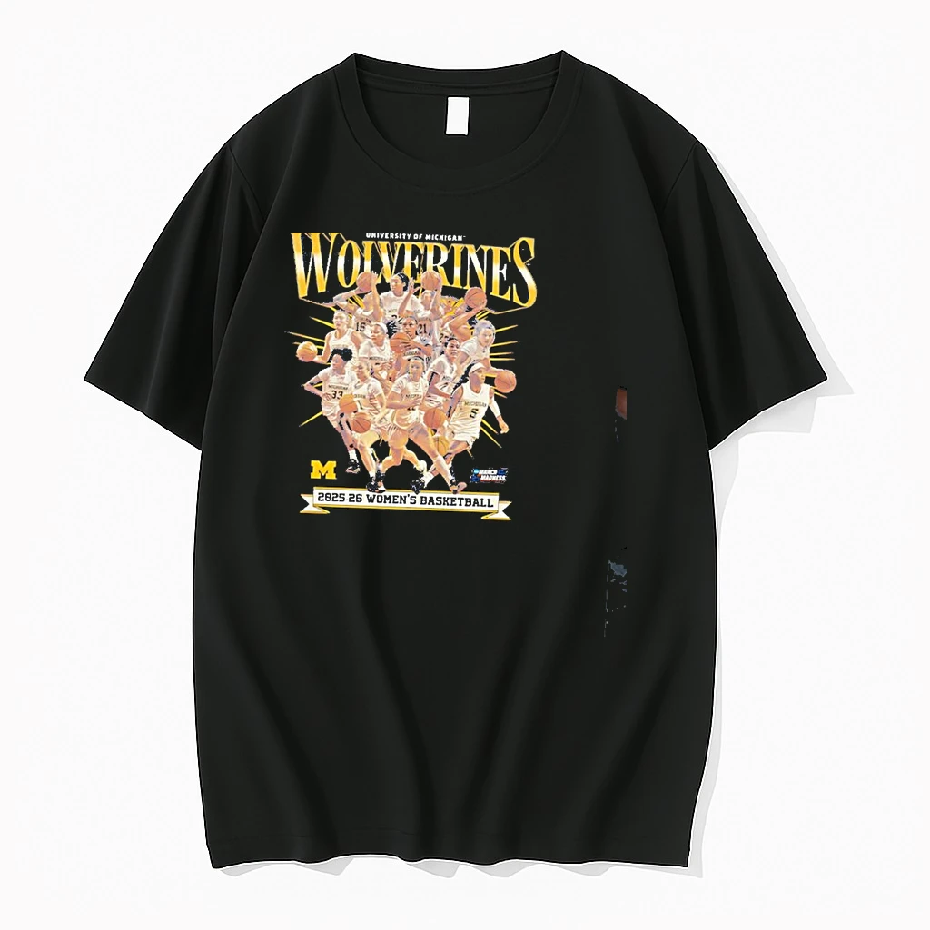 Michigan Wolverines 2025 26 Mens Basketball March Madness Shirts
