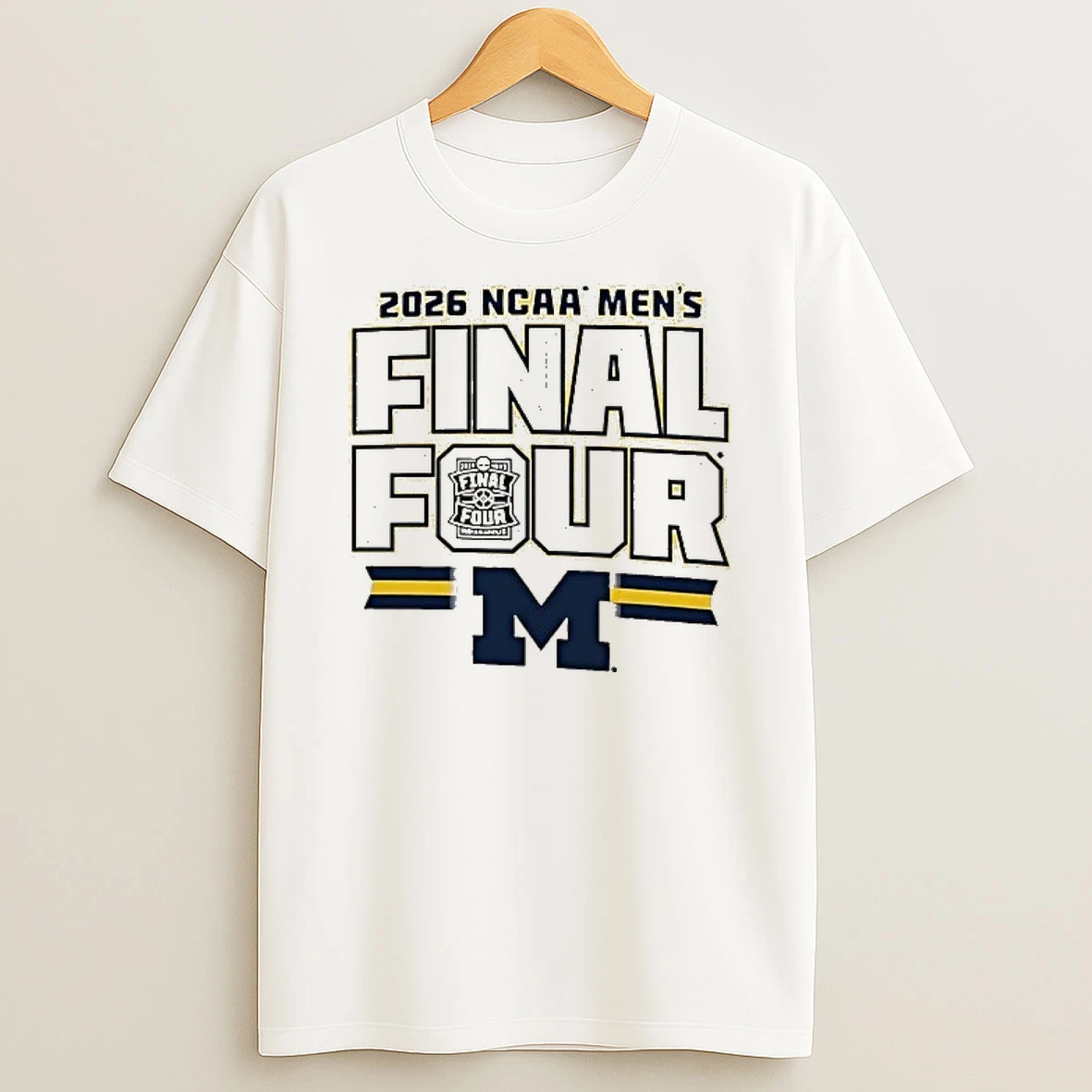 Michigan Wolverines 2026 Mens Basketball Final Four Bound Shirts