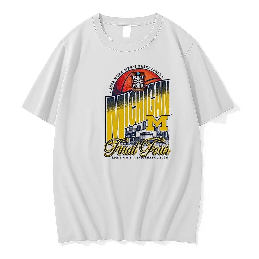 Michigan Wolverines 2026 Mens Basketball Final Four Bound Stadium Shirts