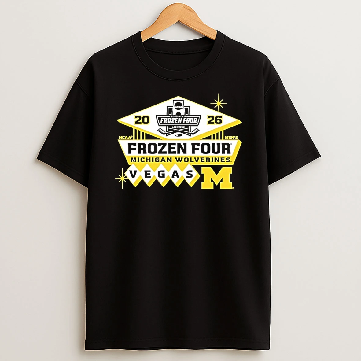 Michigan Wolverines 2026 Mens Hockey Frozen Four Shirts