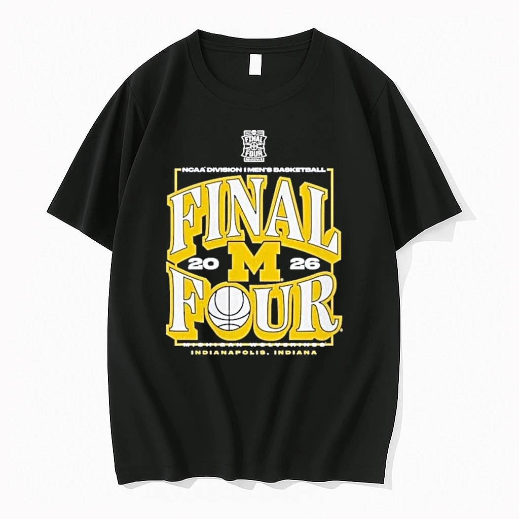 Michigan Wolverines 2026 Ncaa Mens Basketball Tournament March Madness Final Four Shirts
