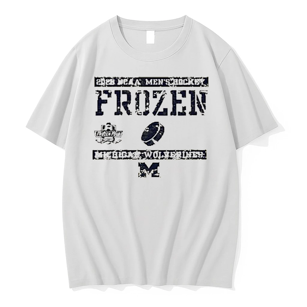 Michigan Wolverines 2026 Ncaa Mens Ice Hockey Frozen Four Bound Shirts